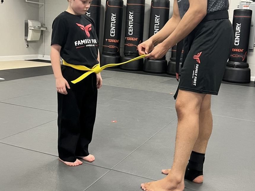 Tiny Titans martial arts class for ages 4 to 7 in Spring Hill